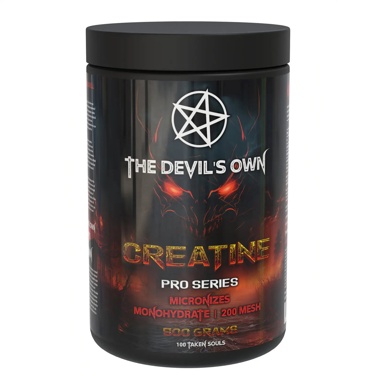 The Devil’s Own creatine poeder 500 g – pure creatine monohydraat voor kracht en herstel