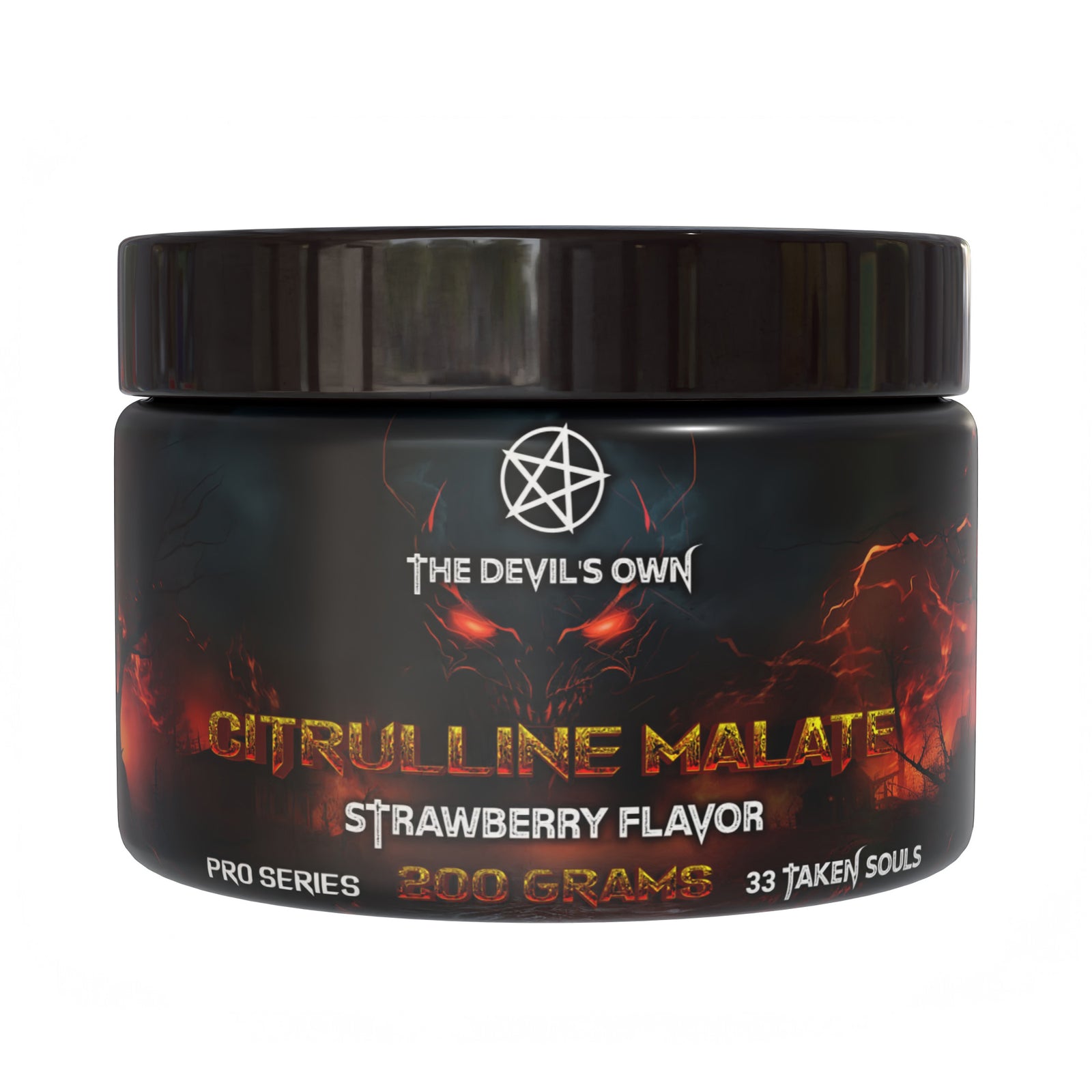 The Devil’s Own Citrulline Malate – 300 g – 50 Servings – 5 Flavors (Apple, Strawberry, Mixed Berry, Mango, Lemon) – Pump & Endurance Formula – Nutriworld