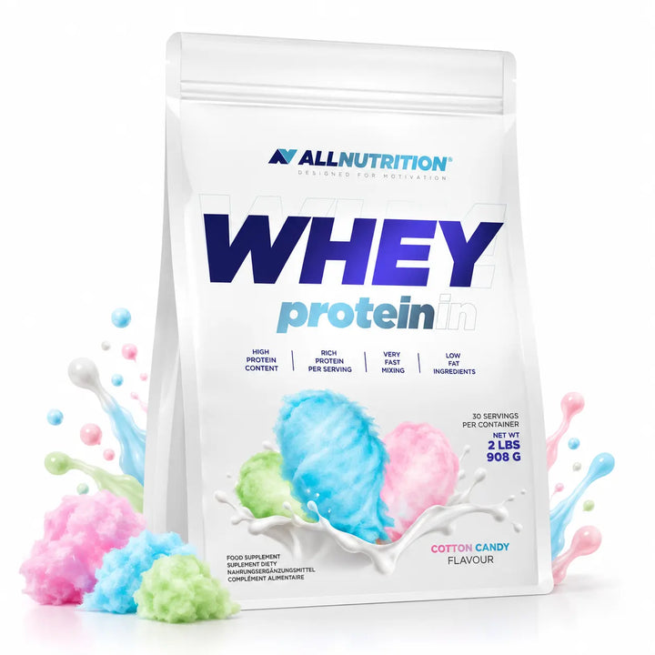 Protéines de lactosérum ALLNUTRITION – 908 g | 30 portions | 26 saveurs et d'autres à venir | Nutriworld
