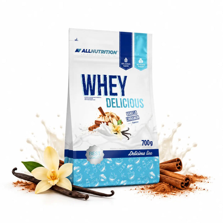 Whey Protein ALLNUTRITION Delicious Vanilla Cinnamon 700g