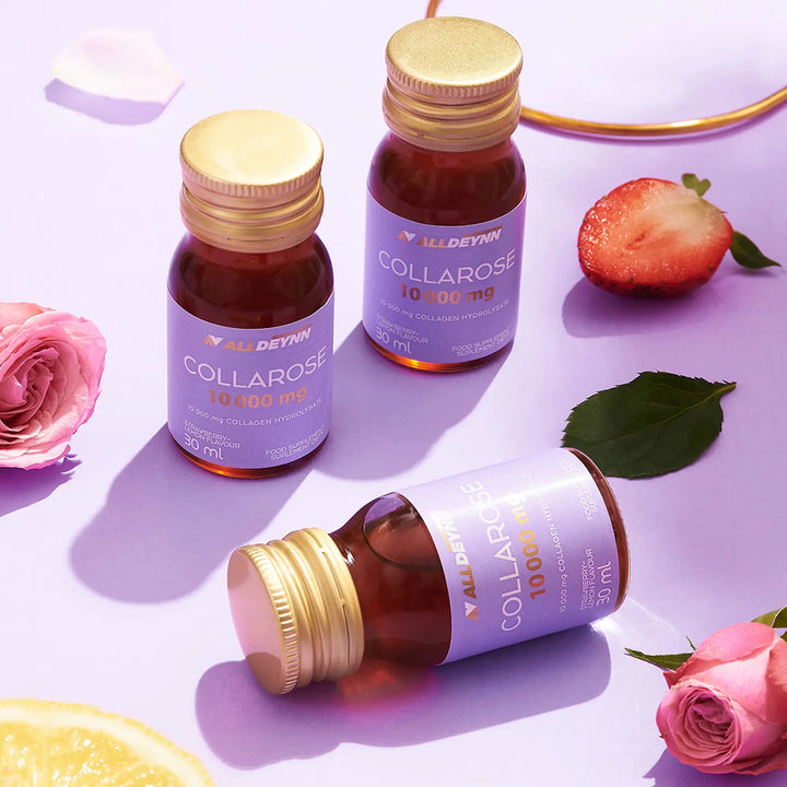 ALLDEYNN COLLAROSE Liquid Collagen 10,000 mg VERISOL® – Strawberry Lemon – 30 Servings