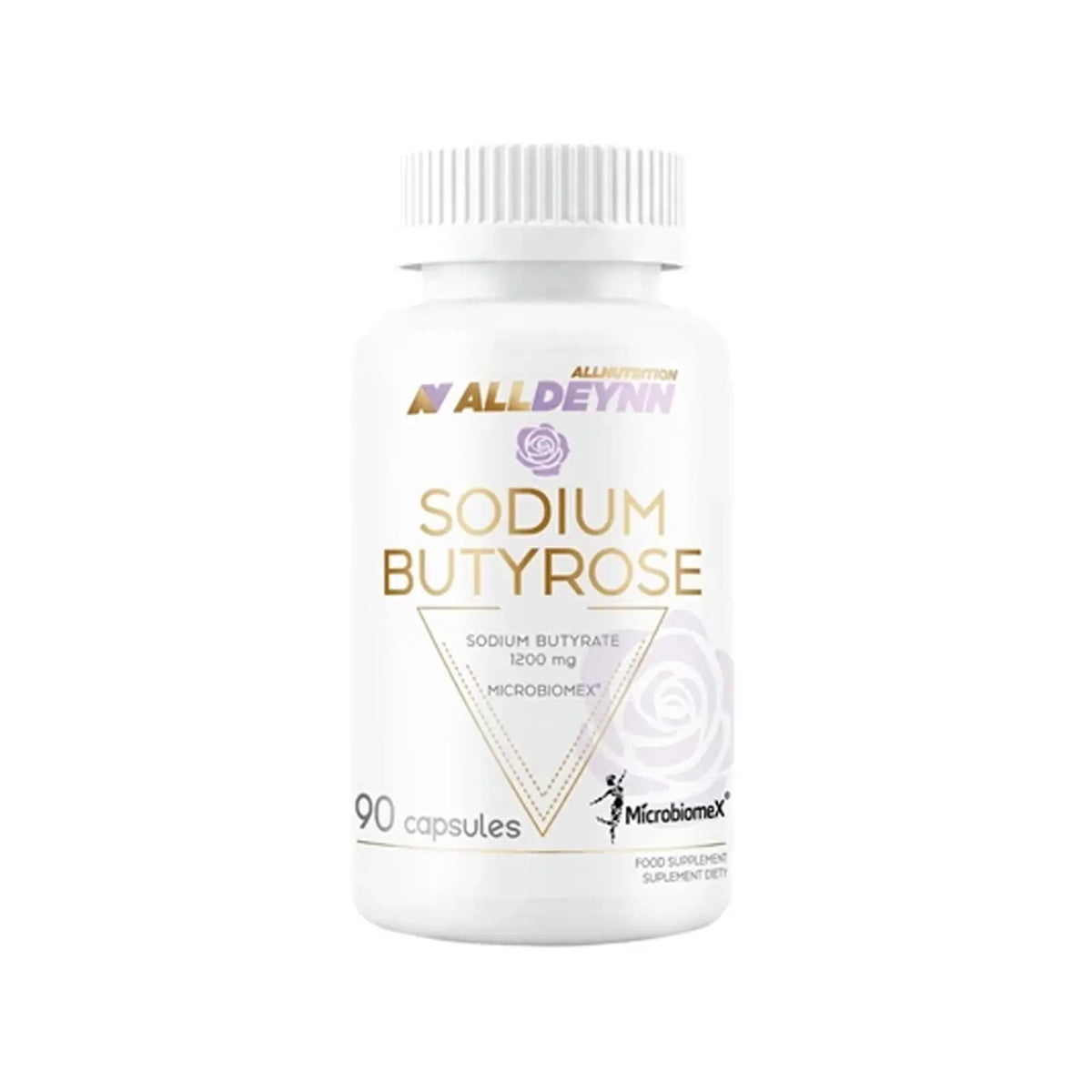 ALLDEYNN Sodium Butyrate Capsules with MicrobiomeX and zinc 90 vegan capsules