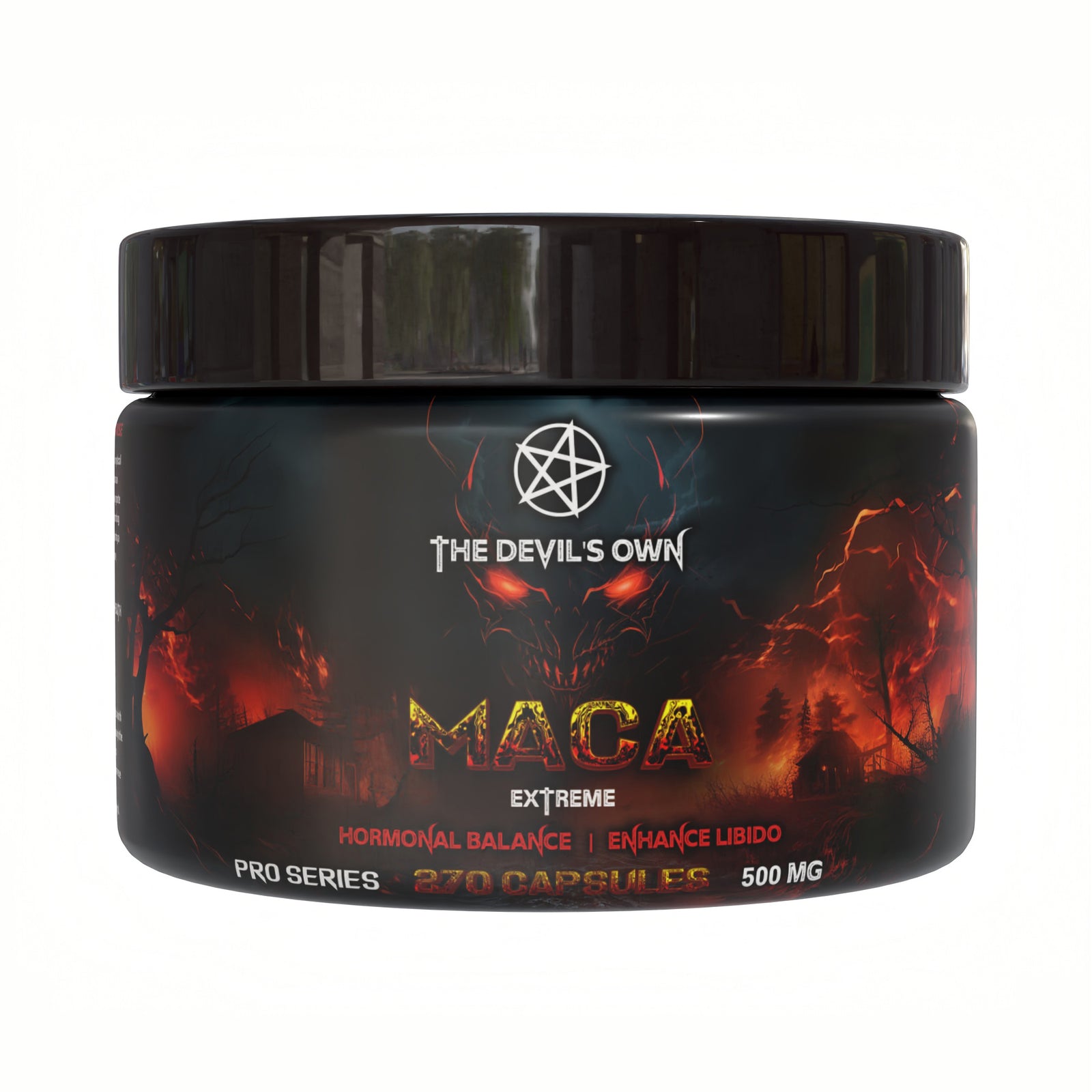 The Devil’s Own Maca 500 mg – 270 Capsules – 270 Servings – Energy, Vitality & Hormonal Balance – Nutriworld