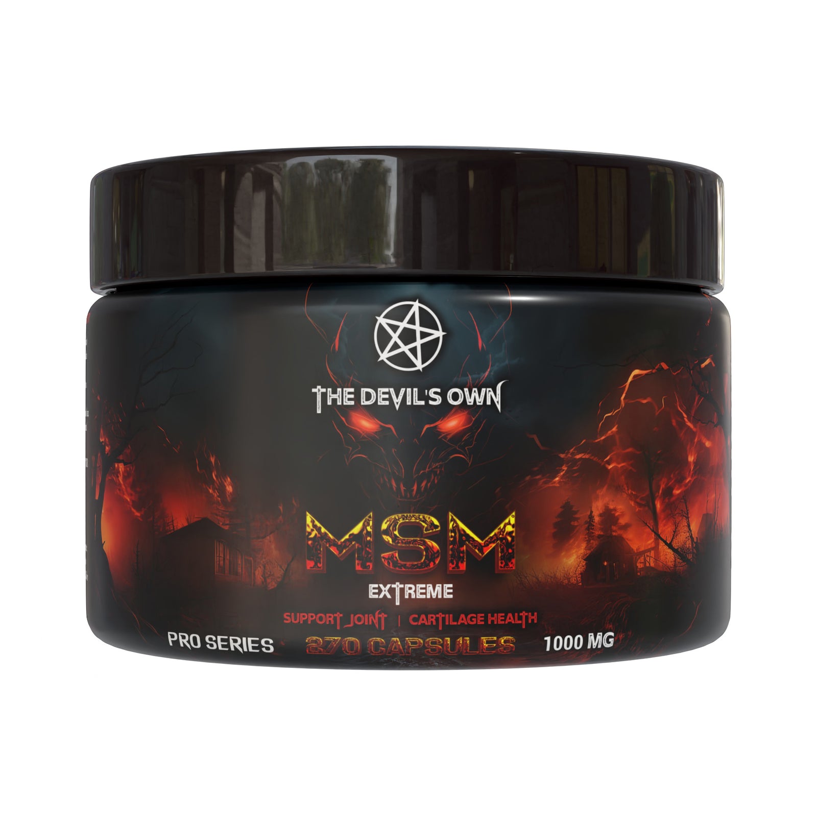 The Devil’s Own MSM 1000 mg – 270 Tablets – 270 Servings – Joint, Skin & Recovery Support – Nutriworld