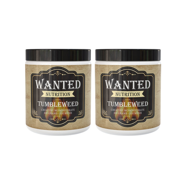Wanted Nutrition Creatine Monohydrate 2×300g – Ultra-Fine 200 Mesh

