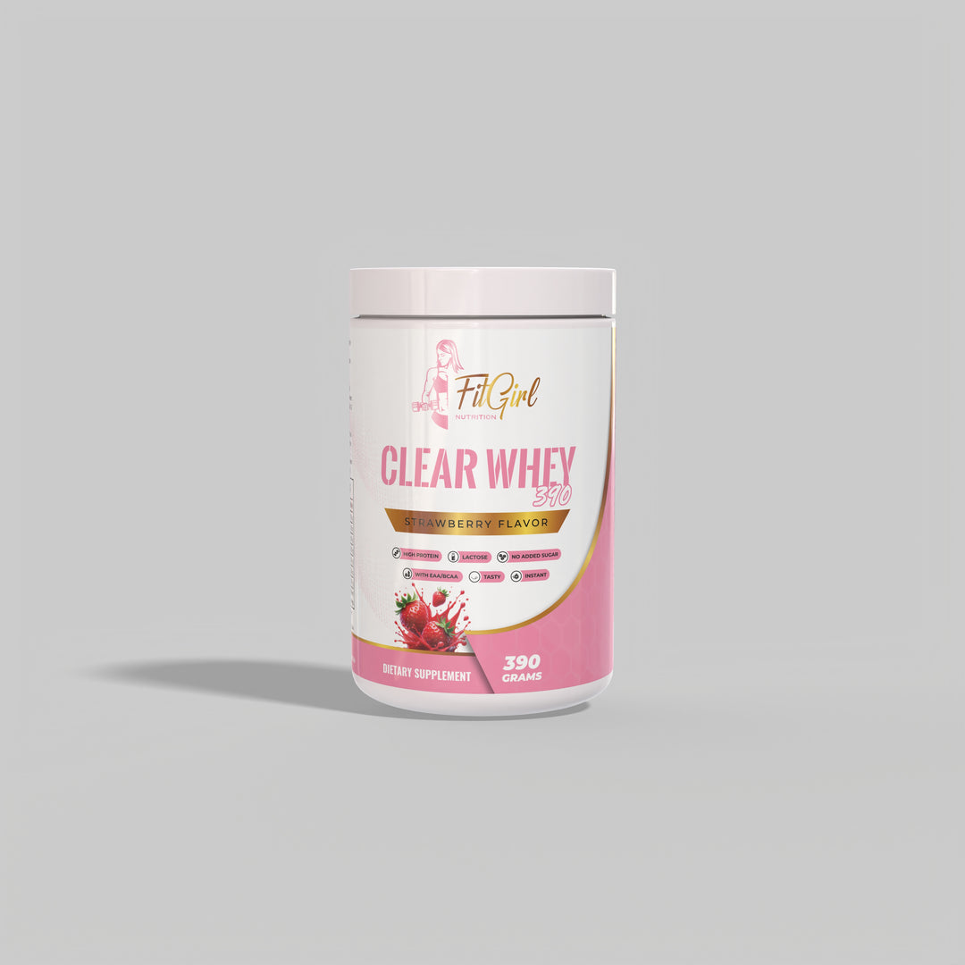 FitGirl Nutrition | Clear Whey | Strawberry | 390gr 13 servings | Nutriworld