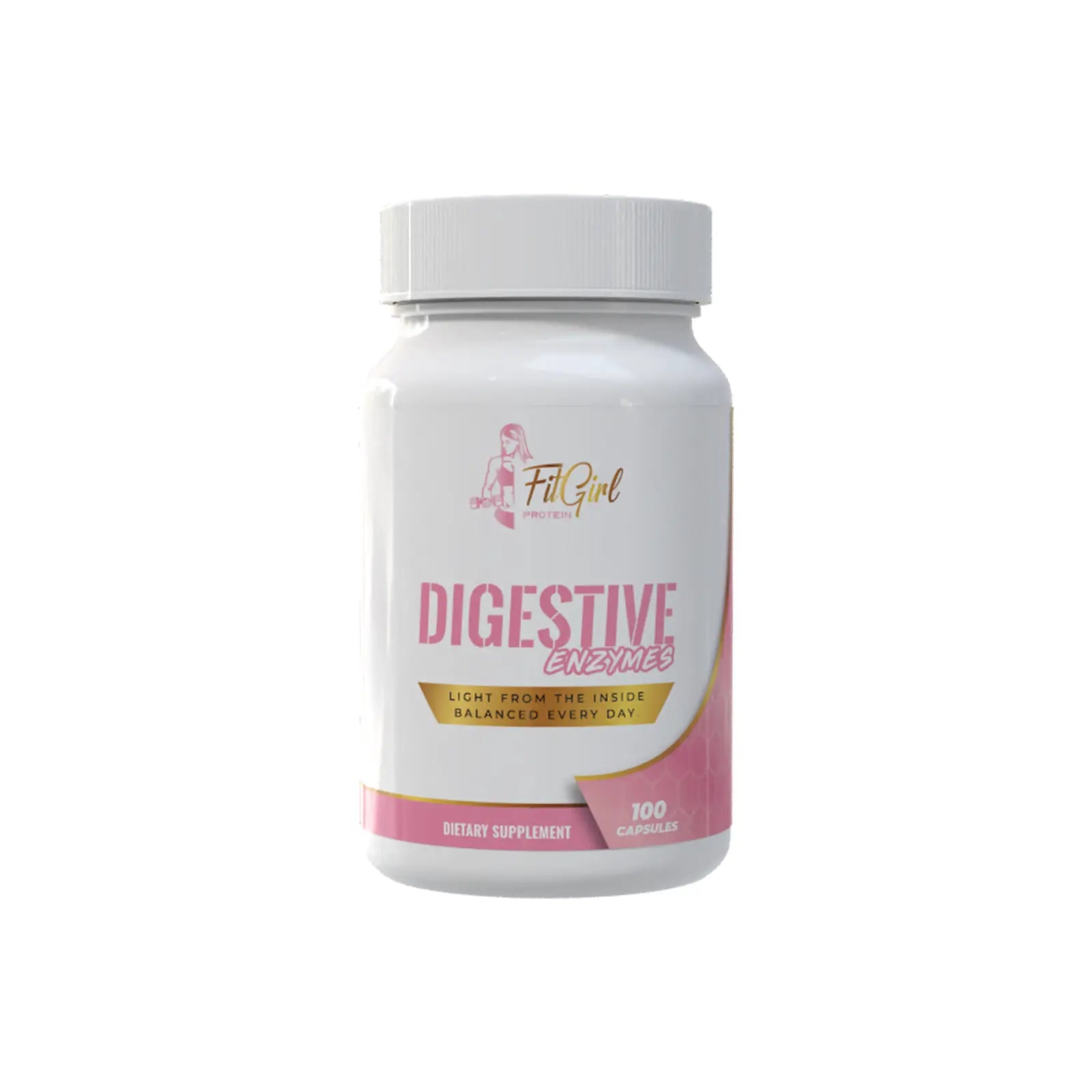 FitGirl nutrition Digestive Enzymes 100 capsules bottle