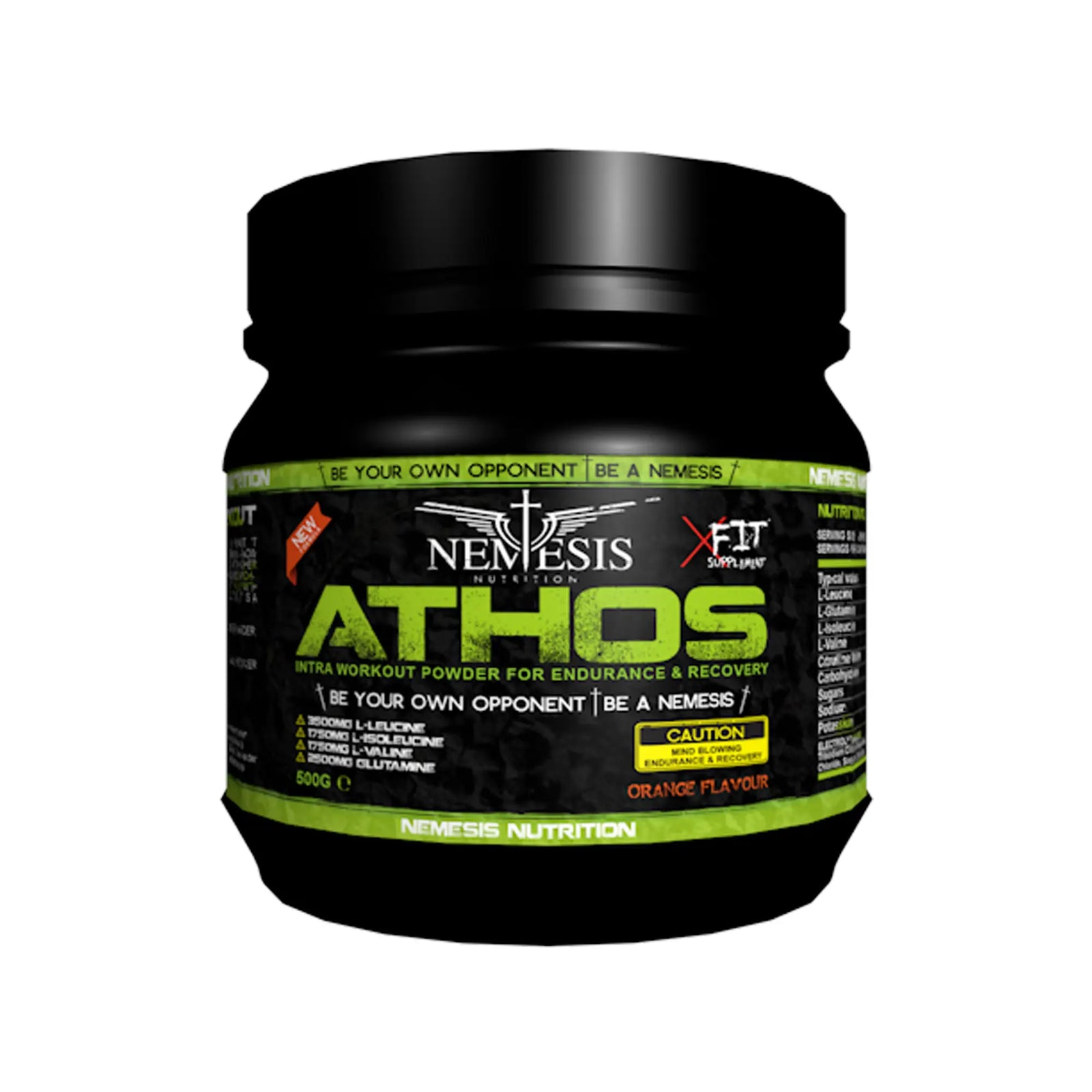 Nemesis ATHOS BCAA 360g strawberry amino acid powder