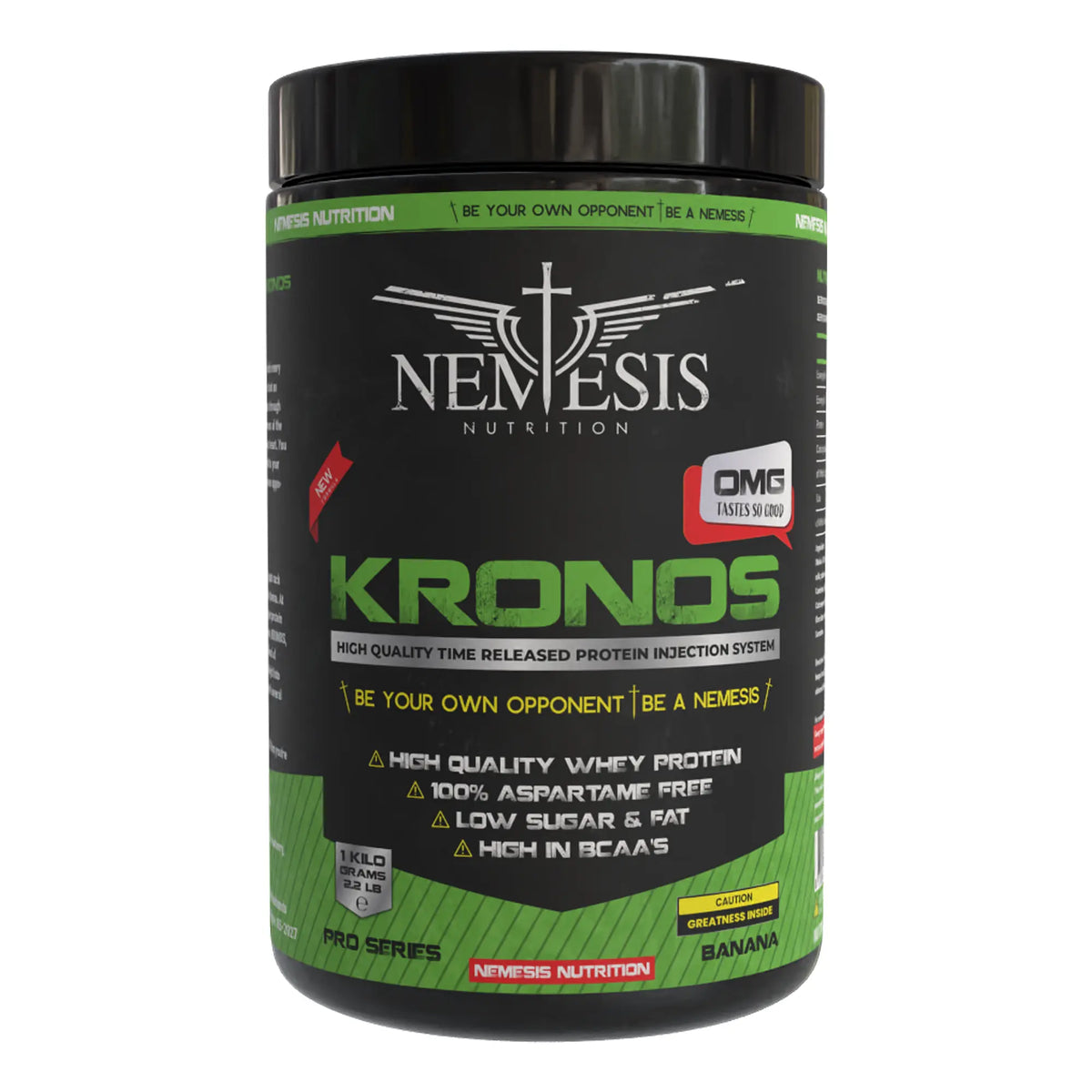 Nemesis KRONOS Whey 7 Proteins Banana 1kg protein powder