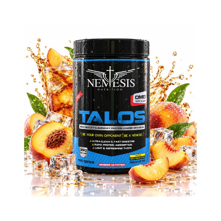 Clear Whey Isolate Nemesis TALOS Peach Ice Tea
 390g
