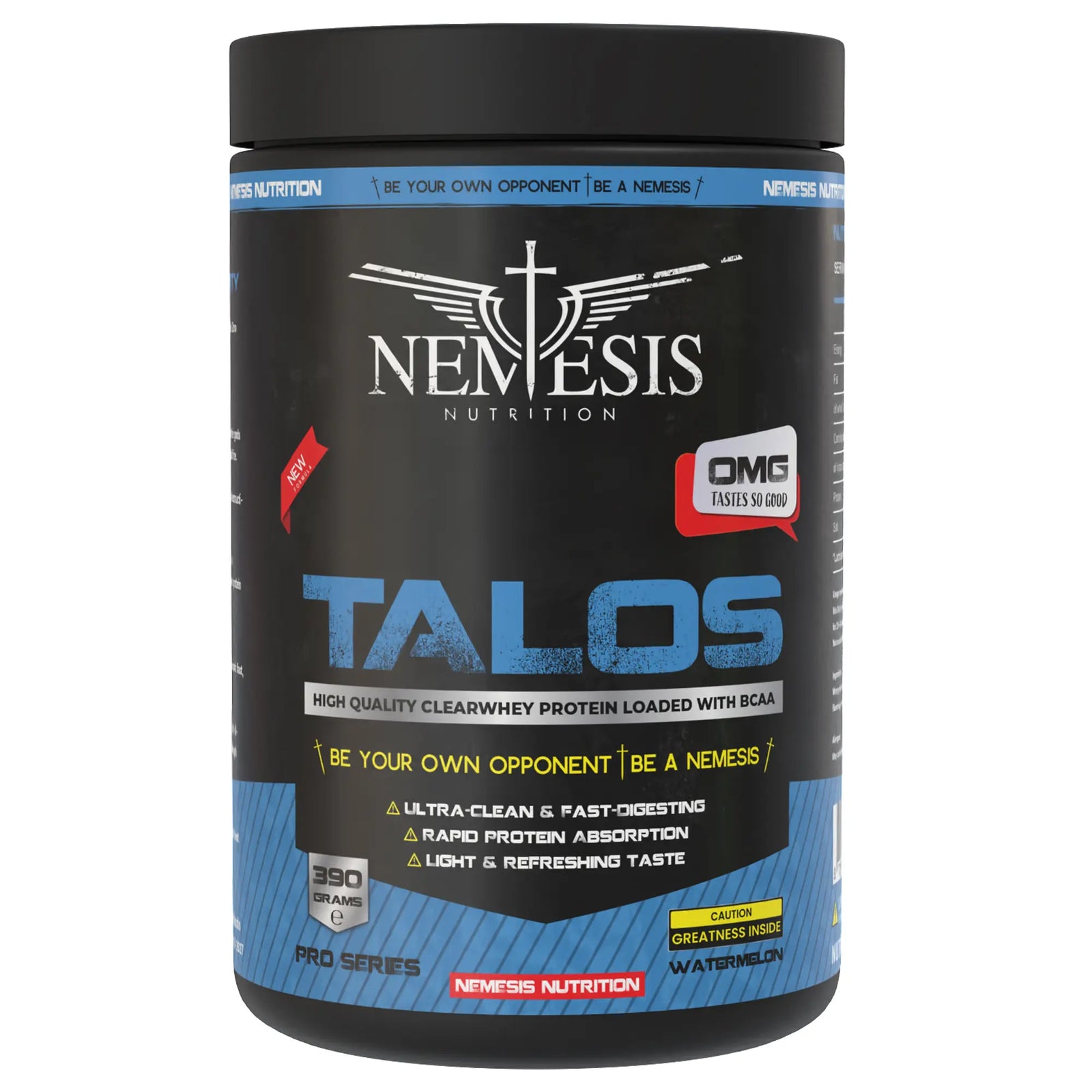Nemesis TALOS Clear Whey isolate protein powder 390g