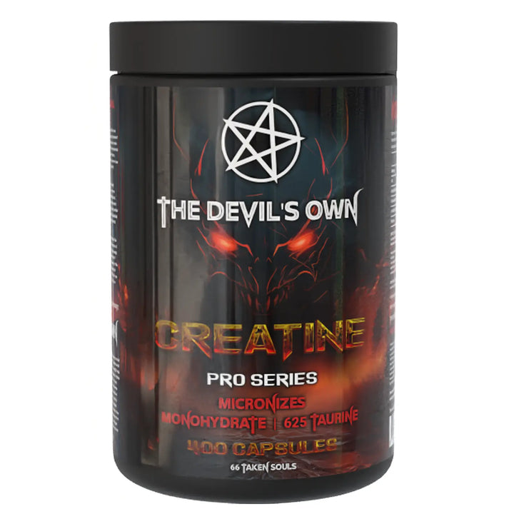 Creatine and Taurine Capsules – The Devil's Own 400 capsules
