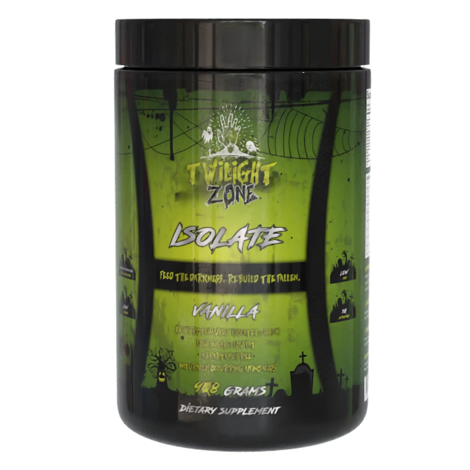 TwilightZone Isolate Protein vanilla  flavor 908g bottle
