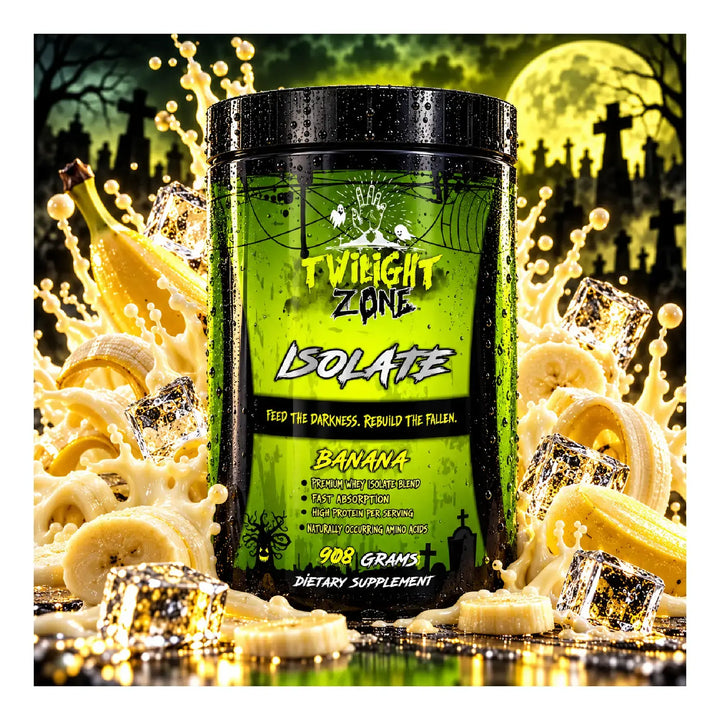 TwilightZone Nutrition Isolate Banana whey protein 908g